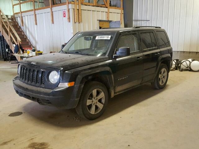 1J4NT2GB8BD203157 - 2011 JEEP PATRIOT BLACK photo 2