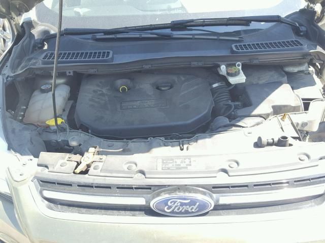 1FMCU0H90DUC47422 - 2013 FORD ESCAPE SEL GREEN photo 7