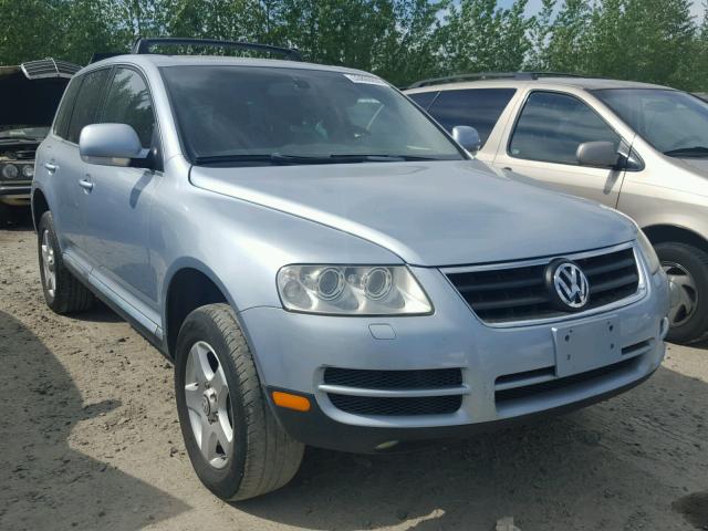 WVGBC67LX4D004733 - 2004 VOLKSWAGEN TOUAREG 3. BLUE photo 1