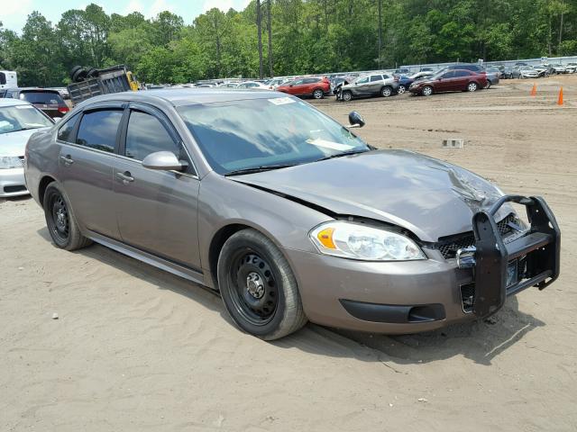 2G1WS57M291208451 - 2009 CHEVROLET IMPALA POL BROWN photo 1