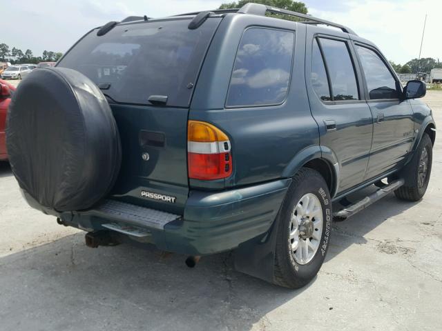 4S6CK58W8Y4409965 - 2000 HONDA PASSPORT E 绿色 照片 4