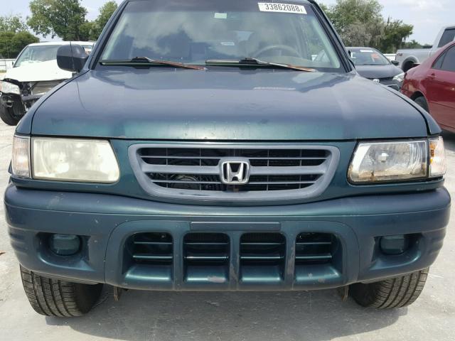 4S6CK58W8Y4409965 - 2000 HONDA PASSPORT E 绿色 照片 9