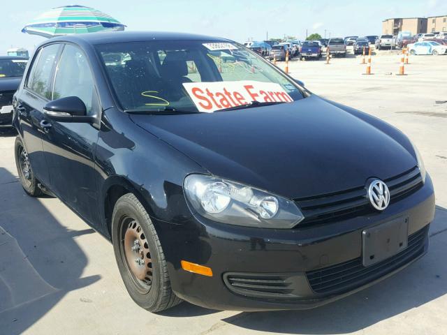 WVWDB7AJ1DW131565 - 2013 VOLKSWAGEN GOLF BLACK photo 1