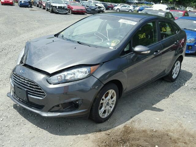 3FADP4BJXGM141665 - 2016 FORD FIESTA SE GRAY photo 2