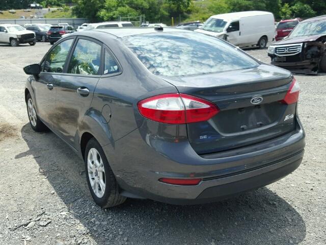 3FADP4BJXGM141665 - 2016 FORD FIESTA SE GRAY photo 3