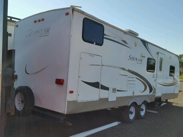 4YDT2642191530682 - 2009 KEYSTONE COUGAR 28 WHITE photo 6