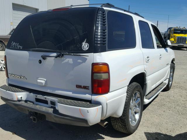 1GKEK63U23J288432 - 2003 GMC YUKON DENA WHITE photo 4