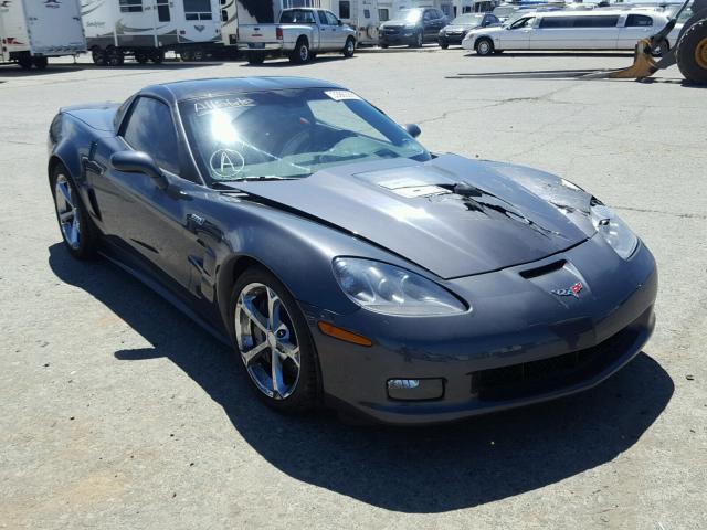 1G1YN2DT9A5800975 - 2010 CHEVROLET CORVETTE Z GRAY photo 1