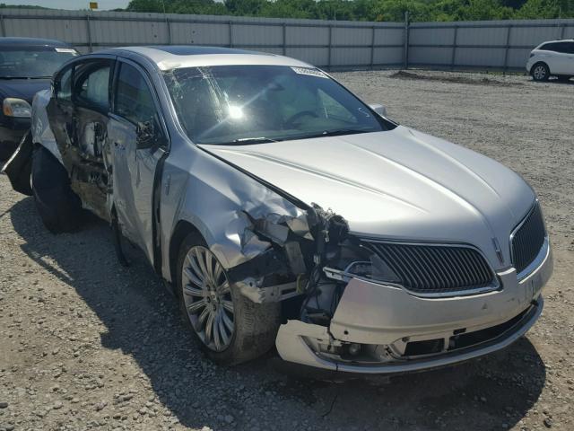 1LNHL9DK3DG602796 - 2013 LINCOLN MKS BLUE photo 1