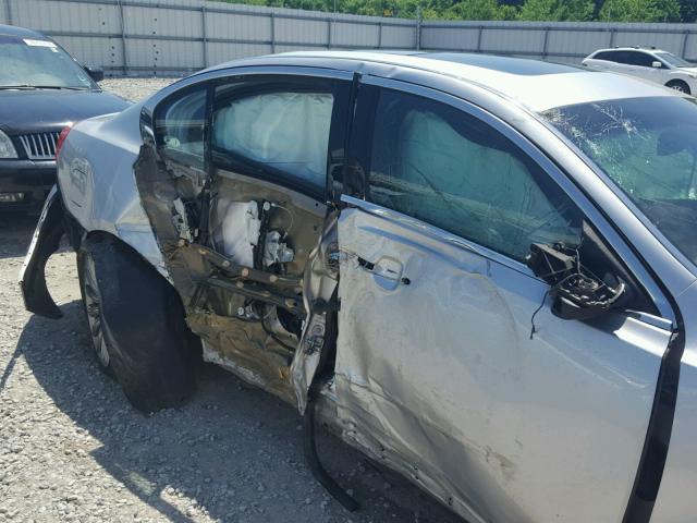 1LNHL9DK3DG602796 - 2013 LINCOLN MKS BLUE photo 9