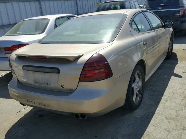 2G2WR524541332303 - 2004 PONTIAC GRAND PRIX WHITE photo 4