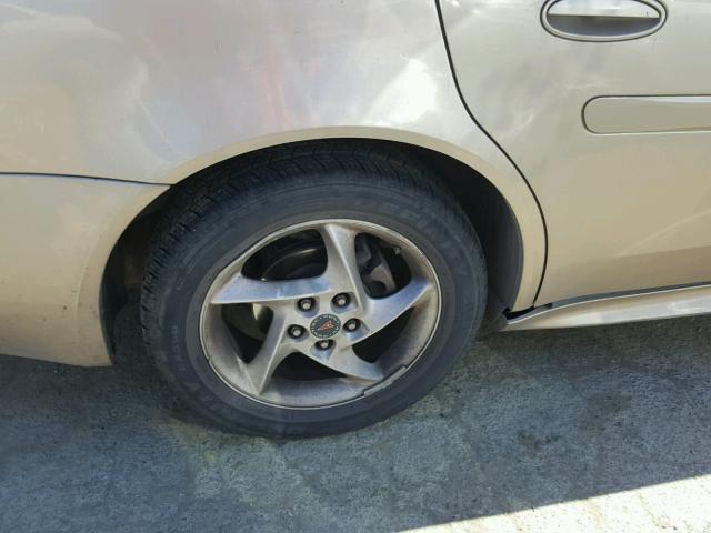 2G2WR524541332303 - 2004 PONTIAC GRAND PRIX WHITE photo 9