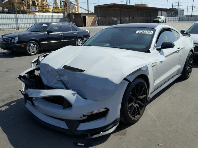 1FA6P8JZ2H5526314 - 2017 FORD MUSTANG SH WHITE photo 2