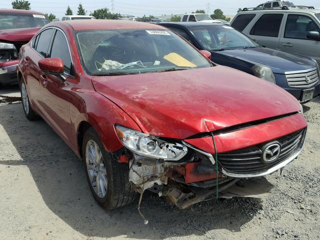 JM1GL1U58H1126551 - 2017 MAZDA 6 SPORT RED photo 1