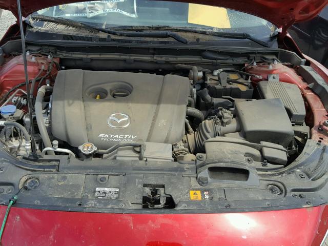 JM1GL1U58H1126551 - 2017 MAZDA 6 SPORT RED photo 7