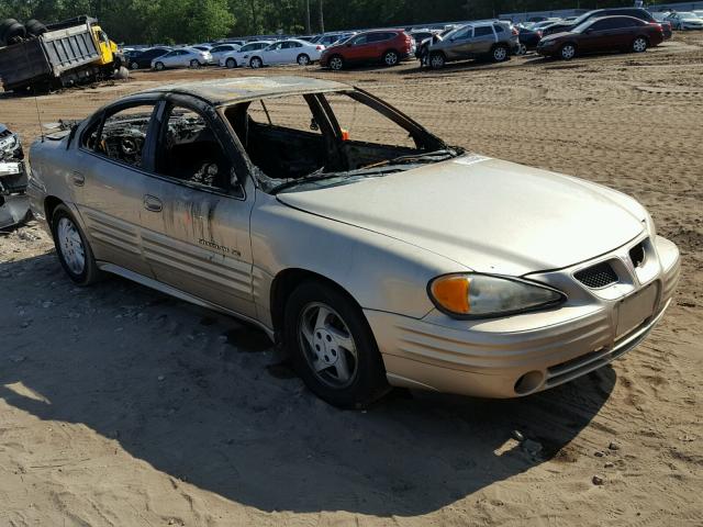 1G2NF52T81M542745 - 2001 PONTIAC GRAND AM S ბეჟი ფოტო 1