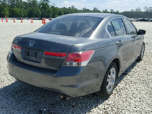 1HGCP2F61CA010990 - 2012 HONDA ACCORD SE CHARCOAL photo 4