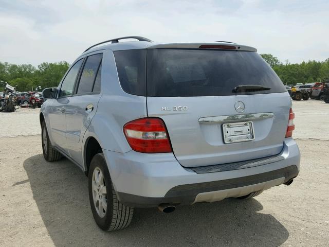 4JGBB86E76A087916 - 2006 MERCEDES-BENZ ML 350 蓝色 照片 3