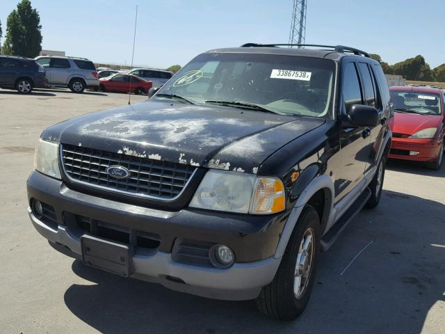 1FMZU63K72ZC53080 - 2002 FORD EXPLORER X BLACK photo 2