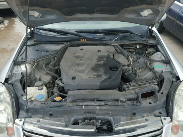 JNKCV51E53M328614 - 2003 INFINITI G35 SILVER photo 7