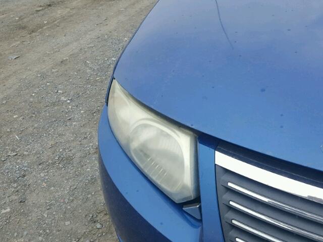 1G8AJ52F55Z119210 - 2005 SATURN ION LEVEL BLUE photo 9