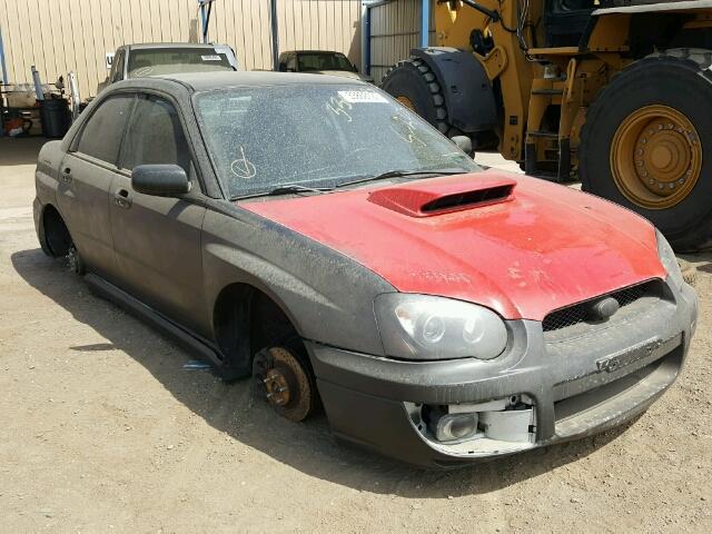 JF1GD29674G509074 - 2004 SUBARU IMPREZA WR BLACK photo 1