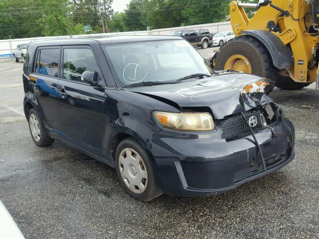 JTLKE50E481016604 - 2008 TOYOTA SCION XB 黑色 照片 1
