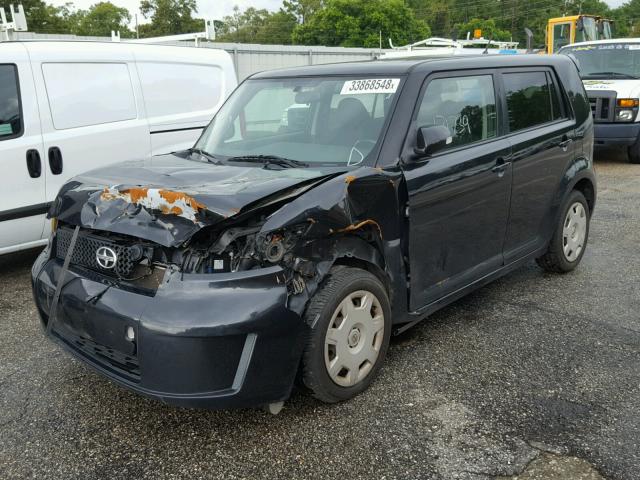 JTLKE50E481016604 - 2008 TOYOTA SCION XB 黑色 照片 2