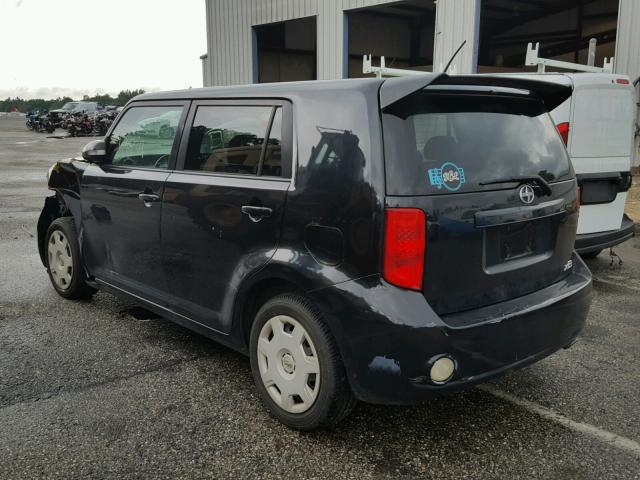 JTLKE50E481016604 - 2008 TOYOTA SCION XB 黑色 照片 3