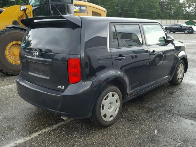 JTLKE50E481016604 - 2008 TOYOTA SCION XB 黑色 照片 4