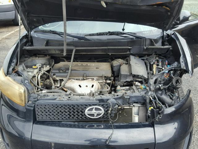 JTLKE50E481016604 - 2008 TOYOTA SCION XB 黑色 照片 7