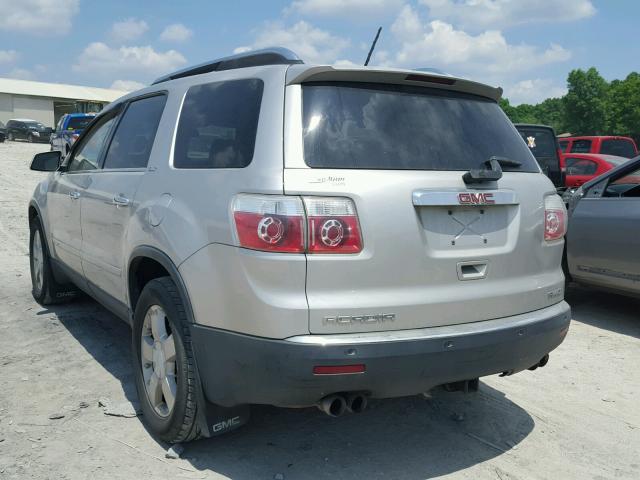 1GKEV33737J159721 - 2007 GMC ACADIA SLT ვერცხლისფერი ფოტო 3