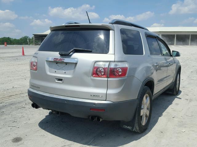 1GKEV33737J159721 - 2007 GMC ACADIA SLT ვერცხლისფერი ფოტო 4