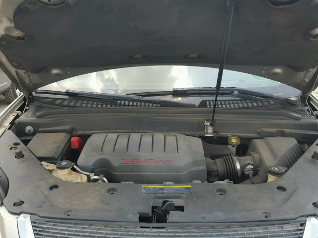 1GKEV33737J159721 - 2007 GMC ACADIA SLT ვერცხლისფერი ფოტო 7