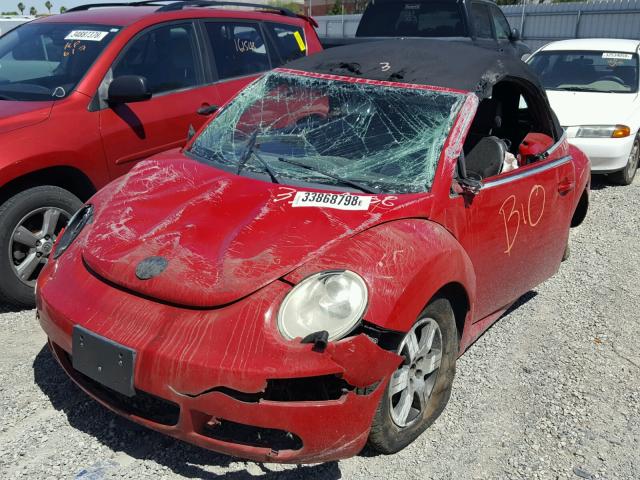 3VWRF31Y16M307059 - 2006 VOLKSWAGEN NEW BEETLE 红色 照片 2