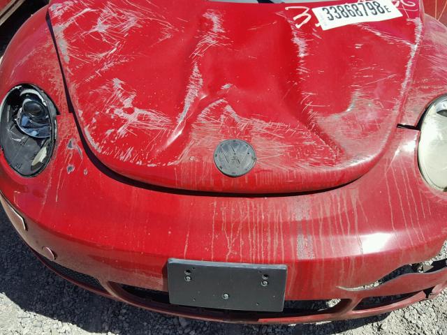3VWRF31Y16M307059 - 2006 VOLKSWAGEN NEW BEETLE 红色 照片 7