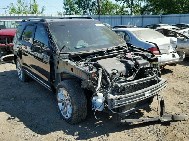 1FM5K8D88EGC13447 - 2014 FORD EXPLORER X BLACK photo 1