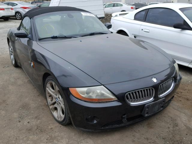 4USBT53443LU04184 - 2003 BMW Z4 3.0 BLACK photo 1