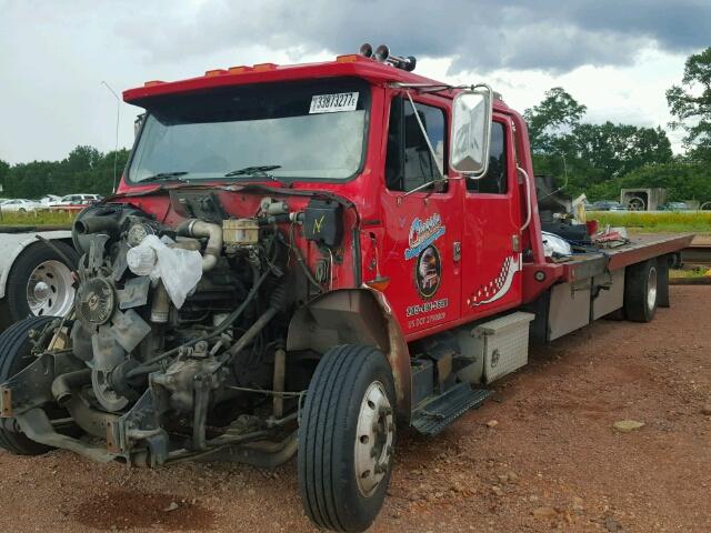 1HTSLAAM8YH231638 - 2000 INTERNATIONAL 4000 4700 RED photo 2