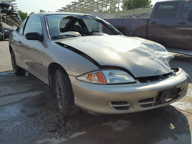 1G1JC124927263205 - 2002 CHEVROLET CAVALIER BEIGE photo 1