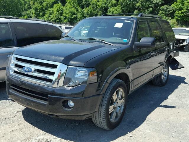 1FMJU2A53CEF16449 - 2012 FORD EXPEDITION BLACK photo 2