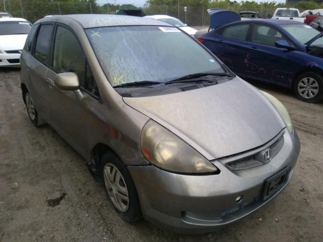 JHMGD37407S000204 - 2007 HONDA FIT SILVER photo 1