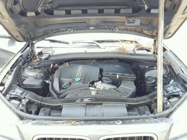 WBAVM5C52DVV90397 - 2013 BMW X1 XDRIVE3 Сірий фото 7