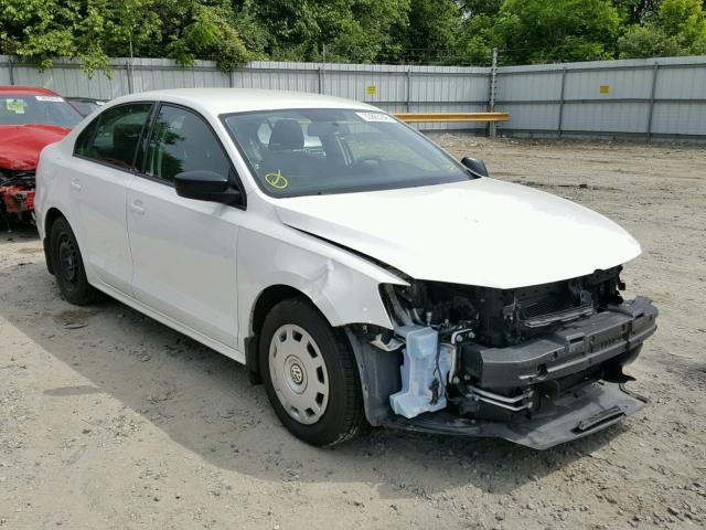 3VW1K7AJ2DM281118 - 2013 VOLKSWAGEN JETTA BASE 白色 照片 1