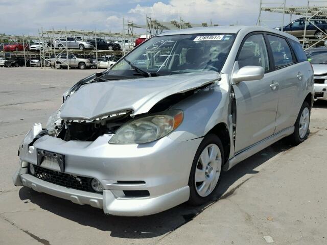 2T1LR32EX4C191466 - 2004 TOYOTA MATRIX XR SILVER photo 2