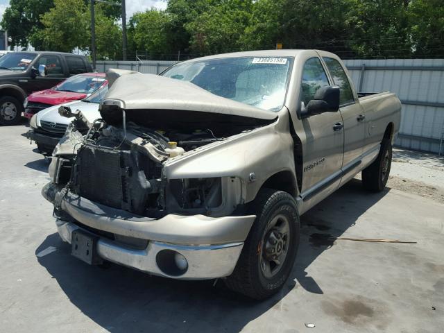 3D7KA28C93G827758 - 2003 DODGE RAM 2500 S GOLD photo 2