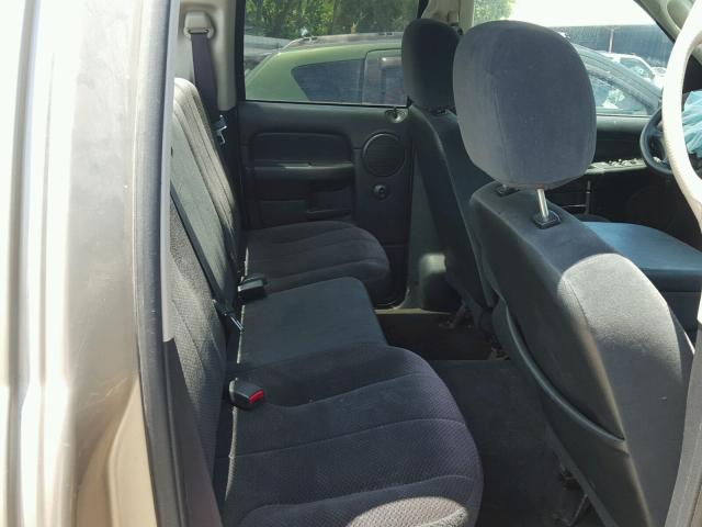 3D7KA28C93G827758 - 2003 DODGE RAM 2500 S GOLD photo 6