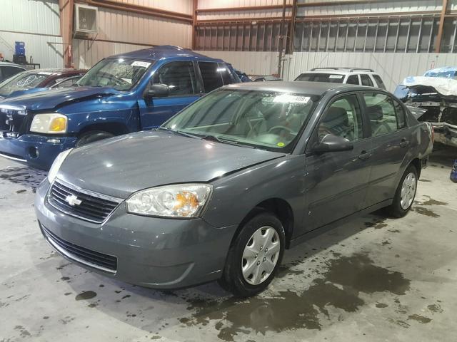 1G1ZS57F07F291236 - 2007 CHEVROLET MALIBU LS ნაცრისფერი ფოტო 2