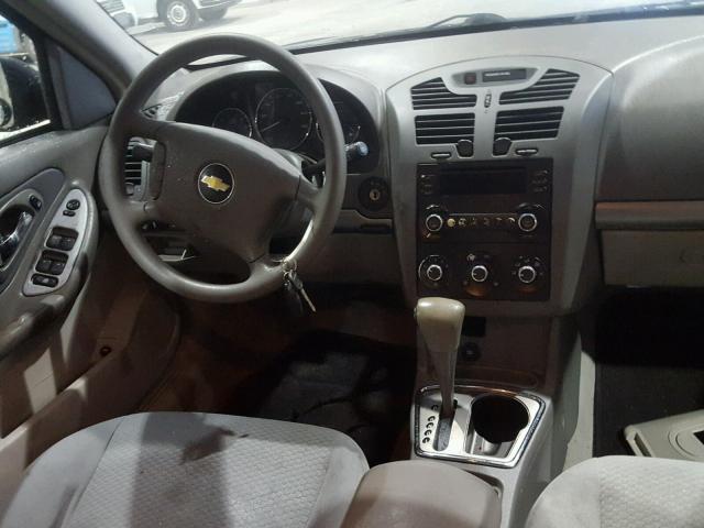 1G1ZS57F07F291236 - 2007 CHEVROLET MALIBU LS ნაცრისფერი ფოტო 9