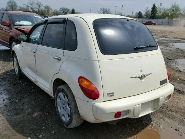 3C4FY58B95T582809 - 2005 CHRYSLER PT CRUISER WHITE photo 3